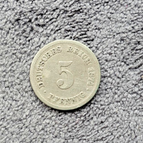 Münze kaiserreich pfennig - münze,