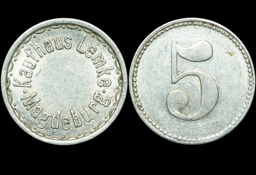 Wertmarke pfennig kaufhaus - wertmarke:,