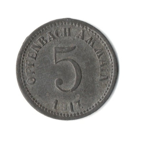 Pfennig 1917 offenbach - pfennig,
