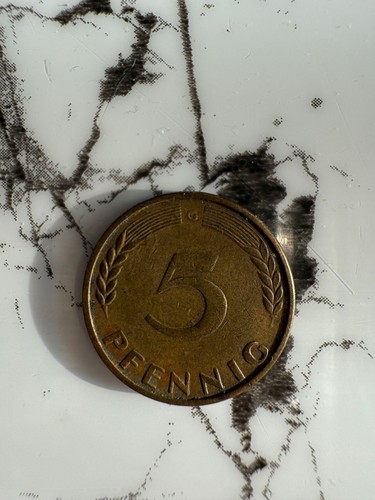 Pfenning 1950 budesrepublik - 5,