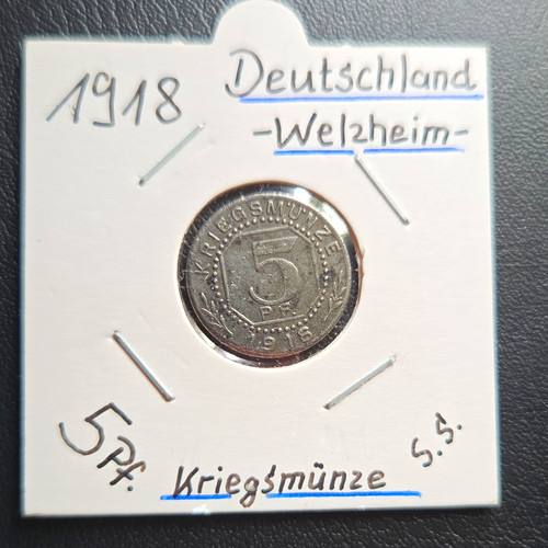 Deutschland welzheim pfennig - deutschland, 5