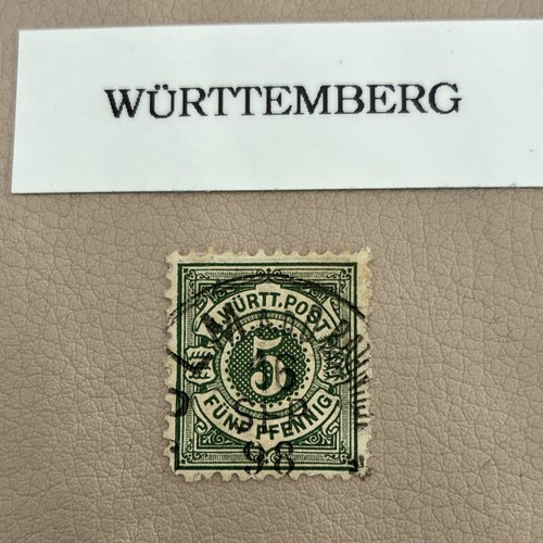 Württemberg württ post - württemberg, wÜrtt.post