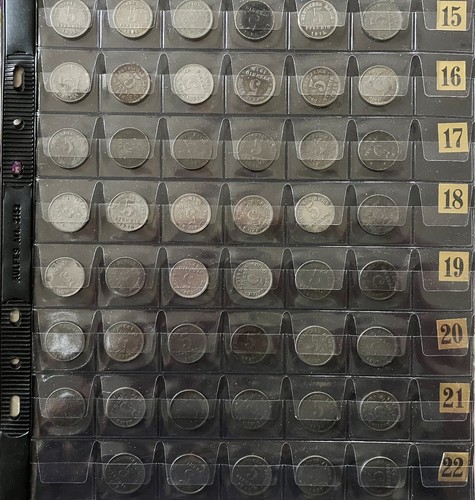 Sammlung 5 pfennig - x,