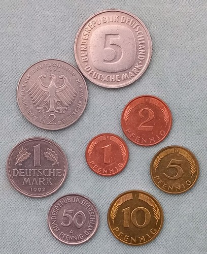 Erinnerungssatz pfennig bis - 1,