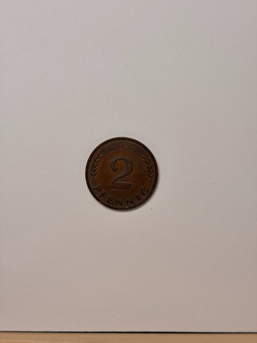 Set von pfennig münzen - pfennig,