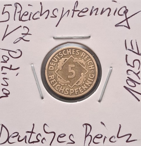 Reichspfennig 1925 e - reichspfennig,