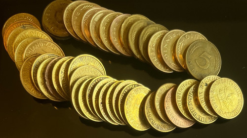 Brd 5 pfennig - 🇩🇪,