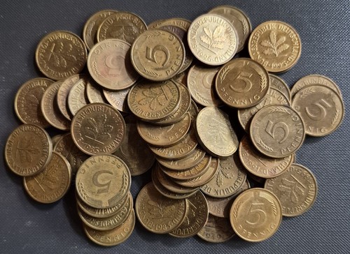 Brd pfennig münzen konvolut - 5,