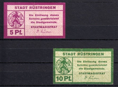 Rüstringen stadt 5 pfennig - 5,