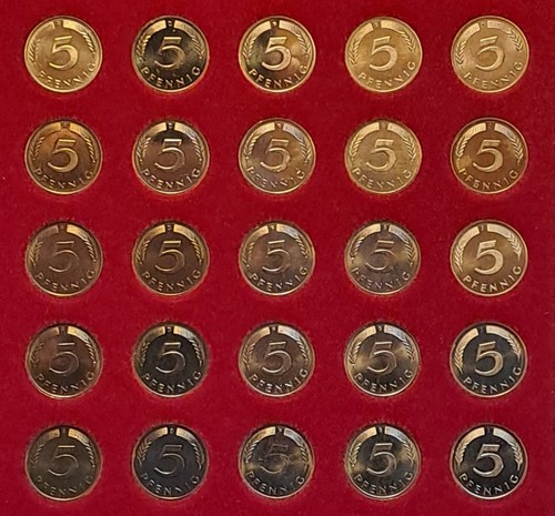 Pfennig 1997 bis 2001 - 5,