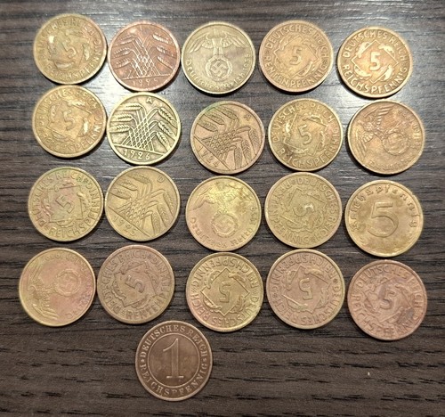 Münzen deutsches reich - reich, 5