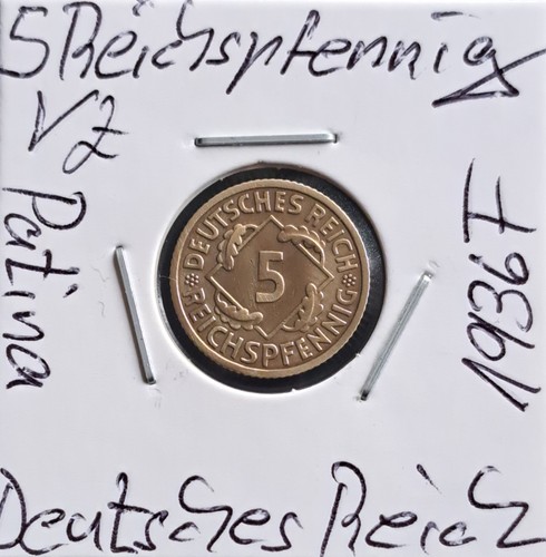 Reichspfennig 1936 f - reichspfennig,