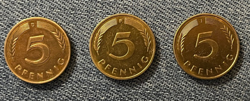 Ein pfennig stück 1996 - ein,