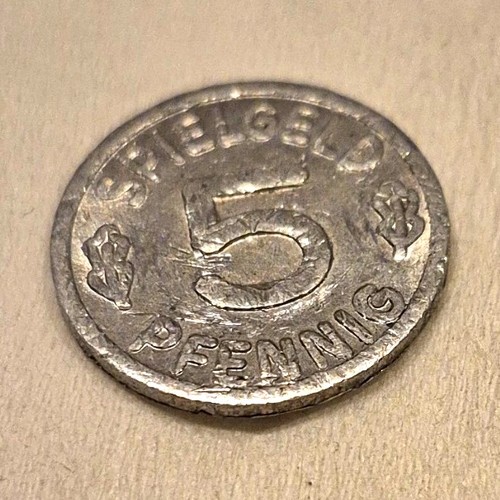 Pfennig münze 5 - pfennig, pfennig-münze