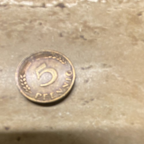 Pfennig münze nominal - (brd),