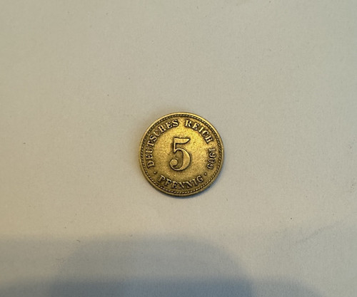 Pfennig kaiserreich 1909 - 5,