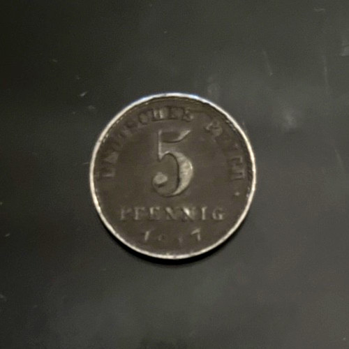 Deutschland pfennig 1917 a - 1917,