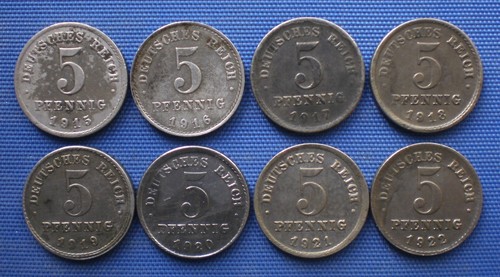 Ersatzmünzen 5 pfennig - ,