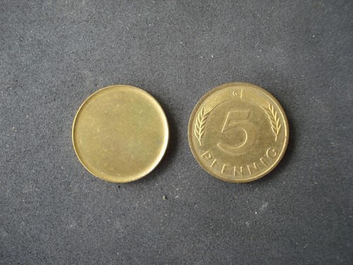 Münzrohling pfennig stück - ,