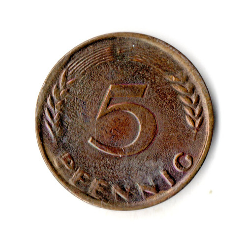Pfennig 1950 brd - 5,