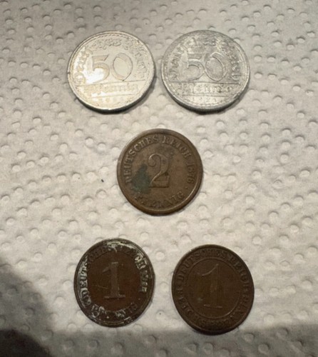Deutsches reich münzen set - reich, 50