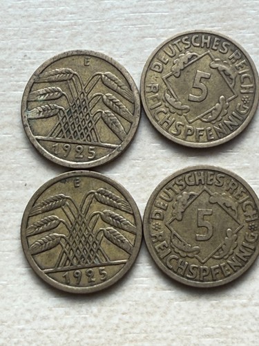 Weimar rentenpfennig 5 - weimar, *