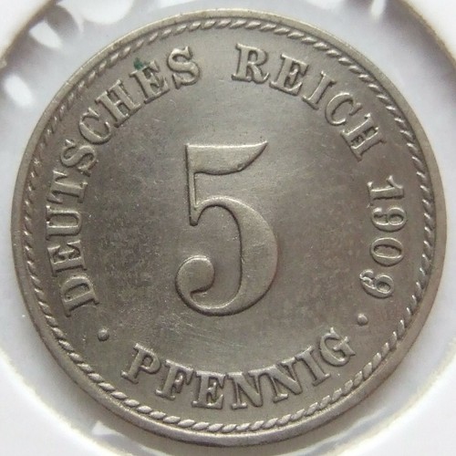 Pfennig 1909 deutsches - pfennig,