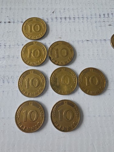 Pfennig münzen bank - münzen,