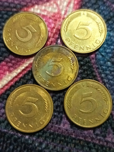 Sätze pfennig komplett - pfennig,