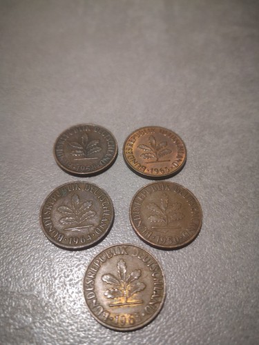 Pfennig münzen kupfer - 2, münzen,