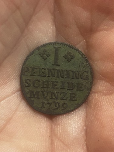 Pfennig scheidemünze 1799 - scheidemünze,