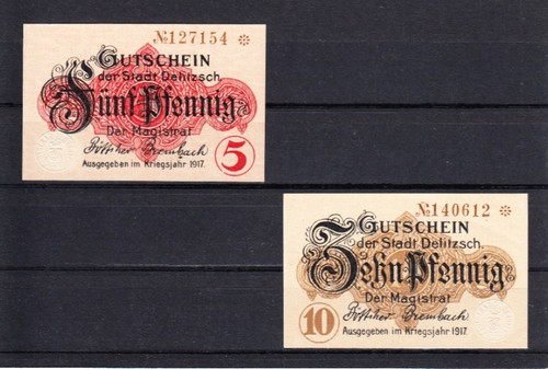Delitzsch stadt pfennig - pfennig, +
