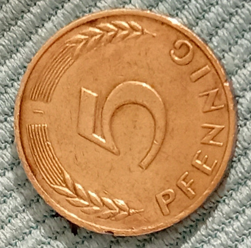 Pfennig münze brd - pfennig,