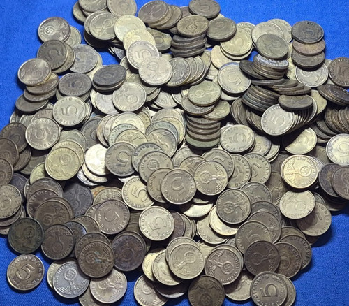 Mal reichspfennig messing - 10,