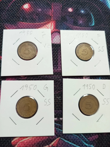 Pfennig brd bis vz - 5,