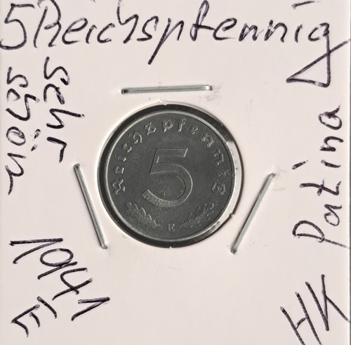 Reichspfennig 1941 mit hk - 5,