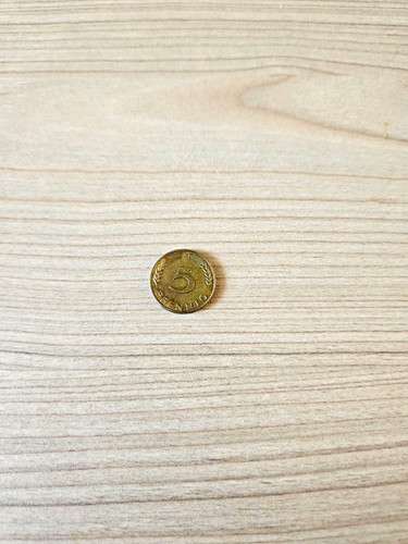 Pfennig brd münze - 5,