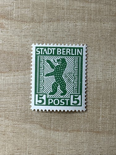Marke stadt berlin pfennig - marke, 5