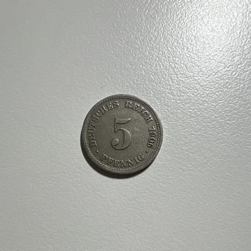 Pfennig 1908 münze - pfennig,