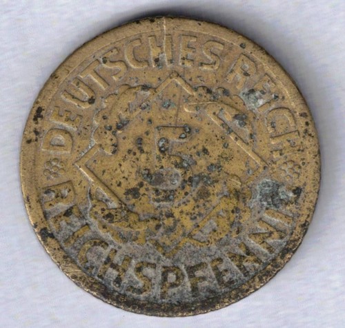 Germany reichspfennig 1925 - reichspfennig,