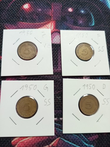 Pfennig brd bis vz - 5, in