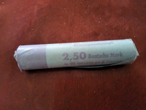 Pfennig in banderole - x,