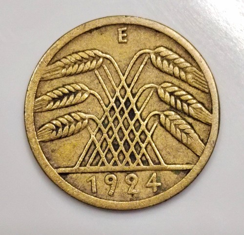Rentenpfennig 1924 e - 5,
