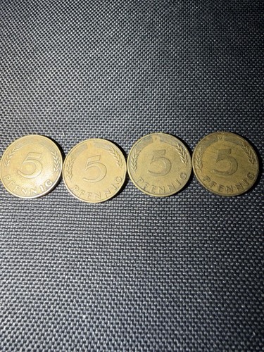 Pfennig brd - 4x,