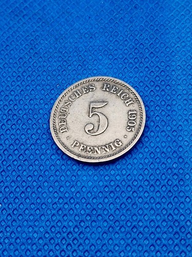 Deutschland pfennig 1905 - 5, pfennig,