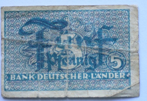 Pfennig banknote - 5,