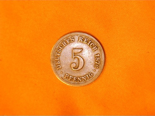 Pfennig 1876 münze - pfennig, a