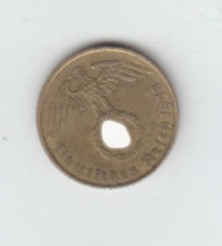 Münze reichspfennig 1938 a - 5,
