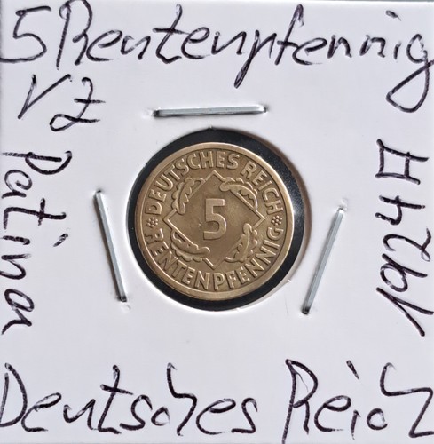 Rentenpfennig 1924 a - 5,