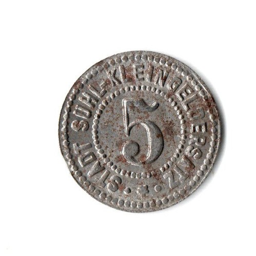 Pfennig suhl notgeld - 5, o.j.